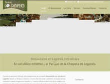 Tablet Screenshot of lachoperaleganes.com